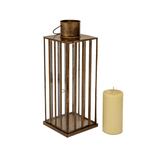 Archisha Lantern Small Brown - Home4u